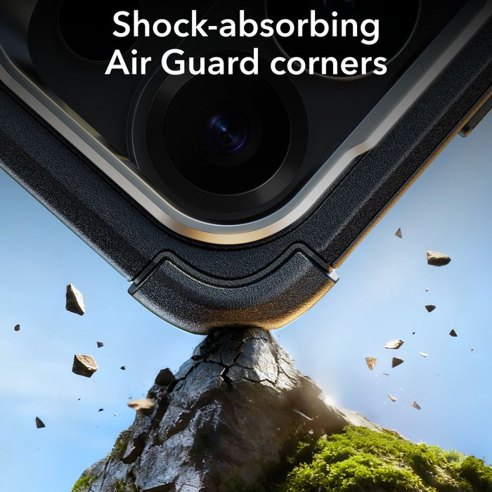 Калъф ESR Cyber Tough Kickstand MagSafe за Samsung Galaxy S26 Ultra - черен