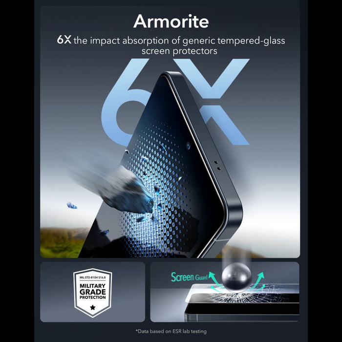 ESR UltraFit Armorite - 2 броя закалено стъкло за Samsung Galaxy S26 Ultra
