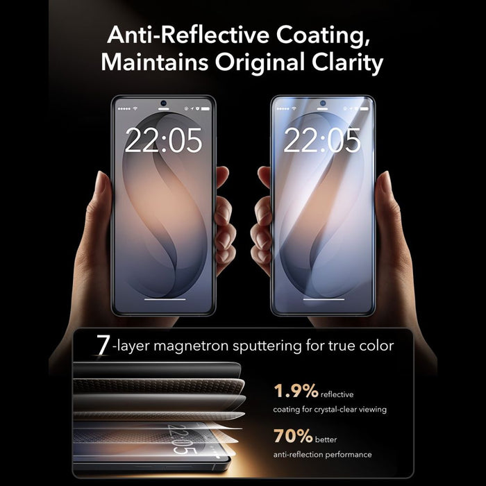 Закалено стъкло ESR UltraFit Armorite Pro за Samsung Galaxy S26 Ultra