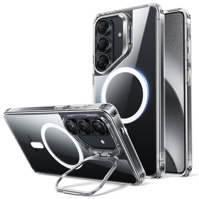 ESR Classic Hybrid Kickstand MagSafe калъф за Samsung Galaxy S26+ - прозрачен