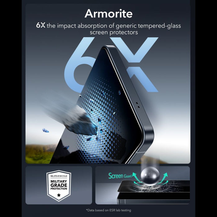 Закалено стъкло ESR UltraFit Armorite за Samsung Galaxy S26 Ultra