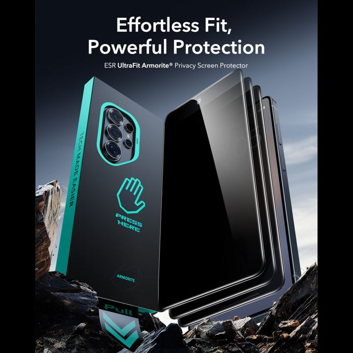 Закалено стъкло ESR UltraFit Armorite за Samsung Galaxy S26 Ultra