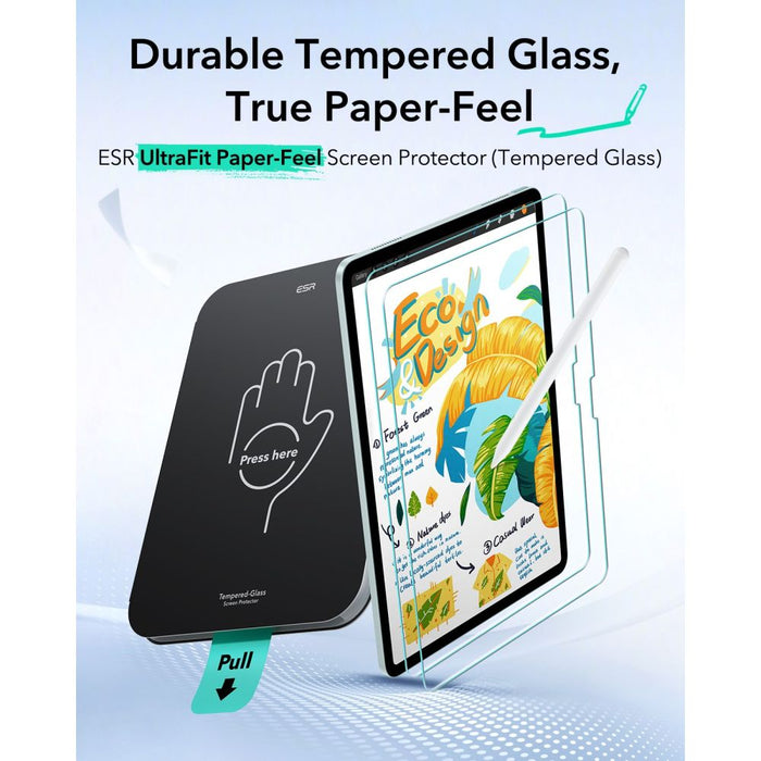 ESR закалено стъкло за iPad Air 13" (2024/2025/2026)