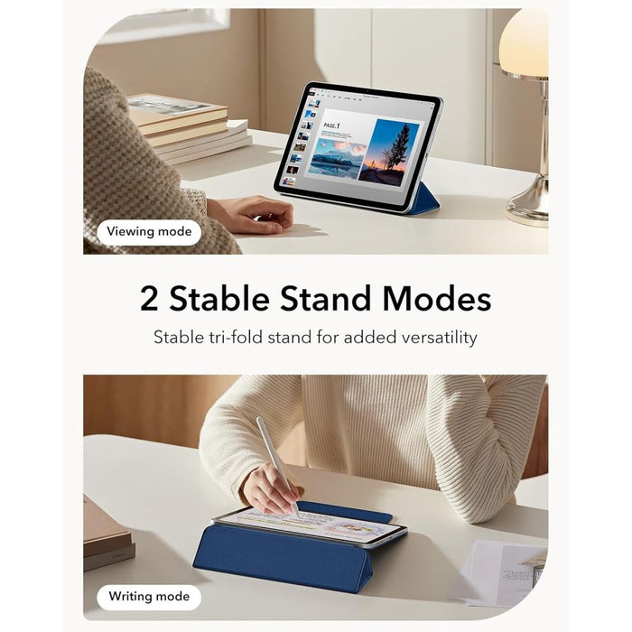 ESR Rebound Magnetic Case за iPad Air 10.9" (2020/2022) / 11" (2024/2025/2026) - тъмносин