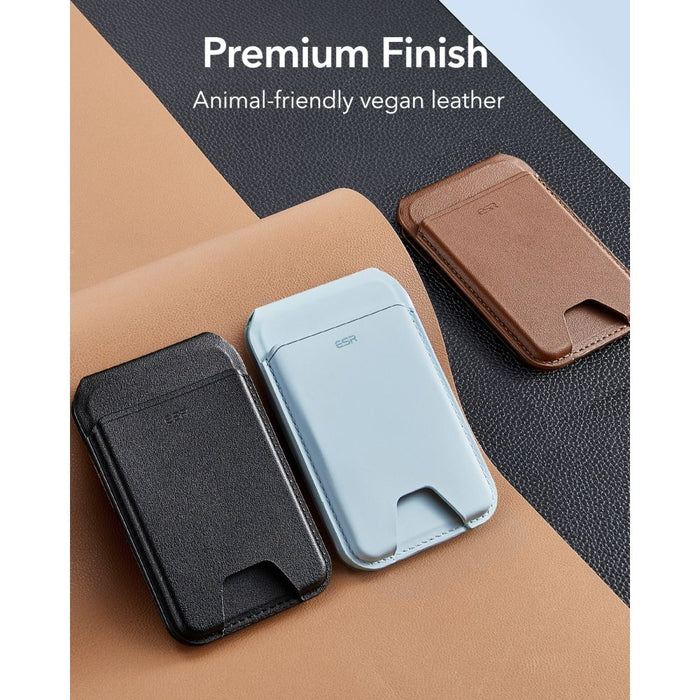 ESR Classic RFID магнитна поставка за портфейл MagSafe - черна