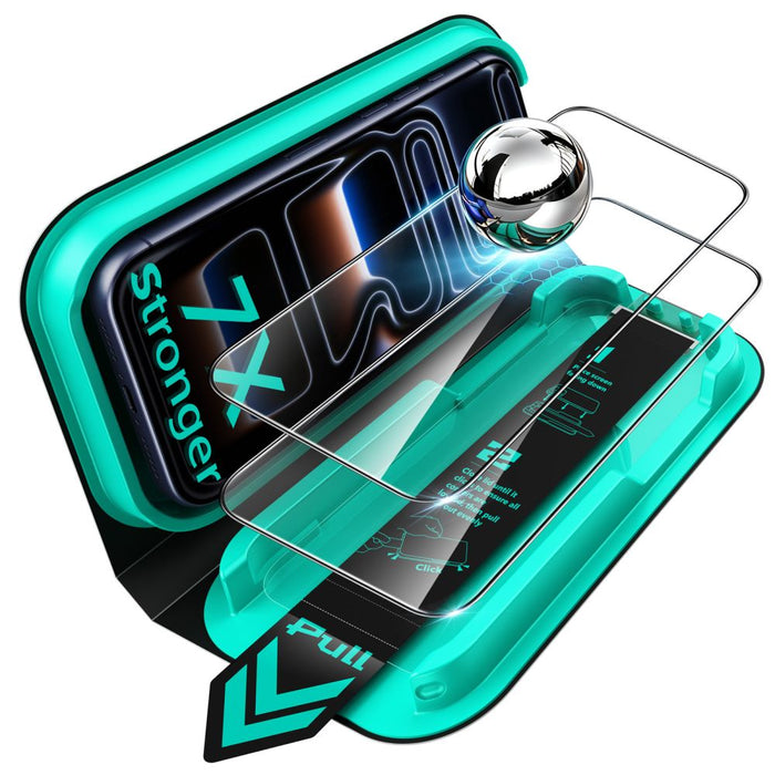 ESR UltraFit Armorite 2-Pack закалено стъкло за iPhone 18 Pro Max / 17 Pro Max - черно