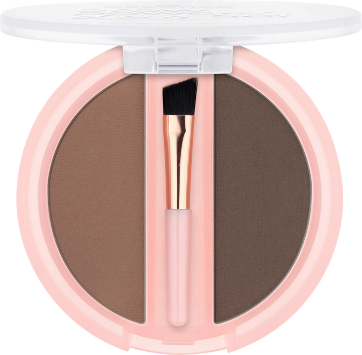 Дуо пудра за вежди brow powder set - Nr. 02 Medium, 1 бр., 1,8 g