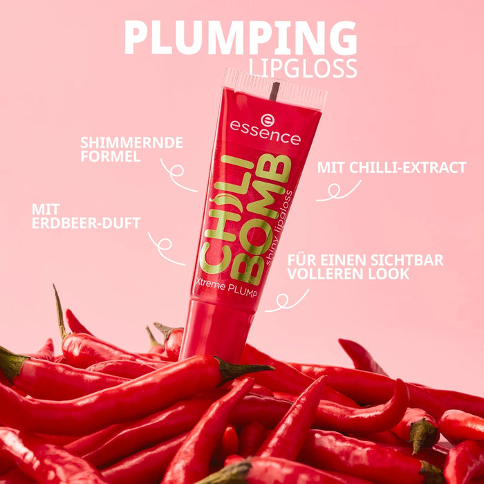 Гланц за устни Chili Bomb - Nr. 01 Strawberry Salsa, 10 ml