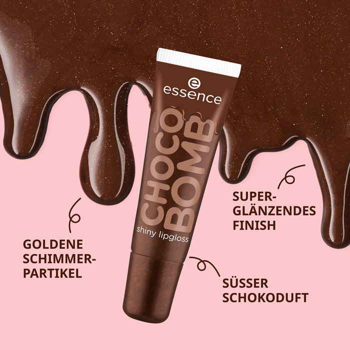 Гланц за устни Choco Bomb - Nr. 01 Chocoholic, 10 ml