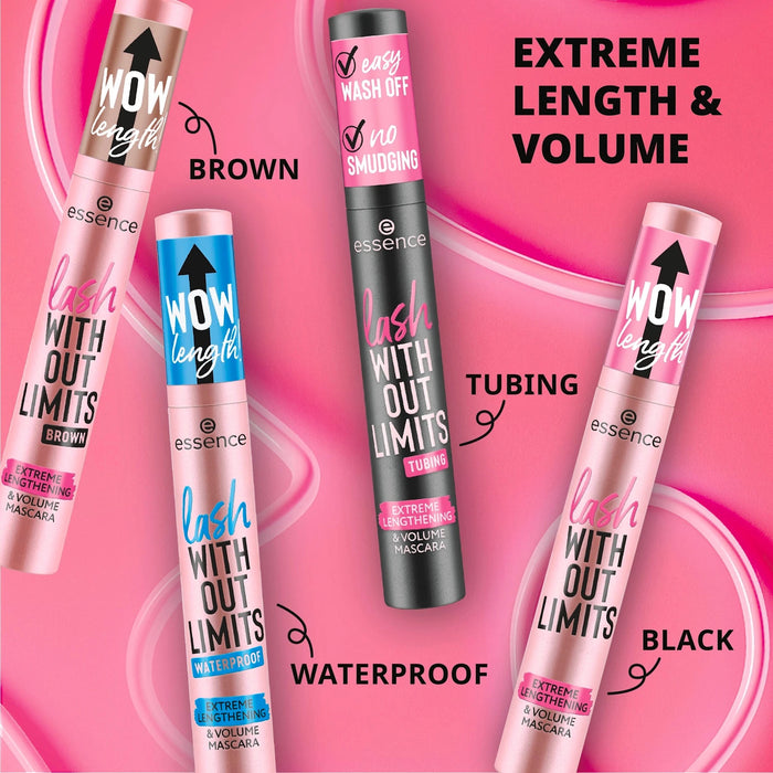 Спирала за мигли Lash Without Limits 03 Black Waterproof, 13 ml