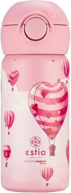 Детска термобутилка Estia Save The Aegean - Love Ascend, 350 ml