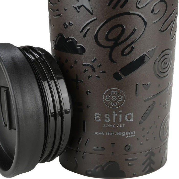 Термочаша Estia Save the Aegean - Noir Echo, 350 ml