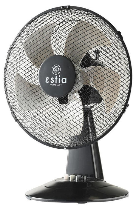 Вентилатор Estia - Aeropulse, 30 cm, 40 W, черен