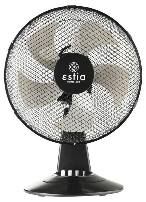 Вентилатор Estia - Aeropulse, 30 cm, 40 W, черен