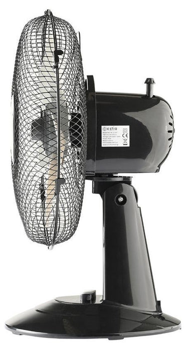 Вентилатор Estia - Aeropulse, 30 cm, 40 W, черен