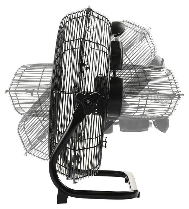 Вентилатор Estia - Stormi 06-21559, 3 скорости, 40 cm, черен