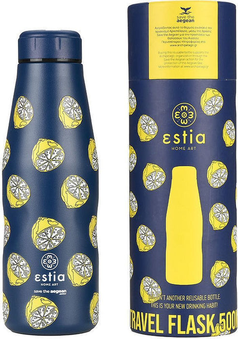 Термобутилка Estia Save the Aegean - Citrus Infusion, 500 ml