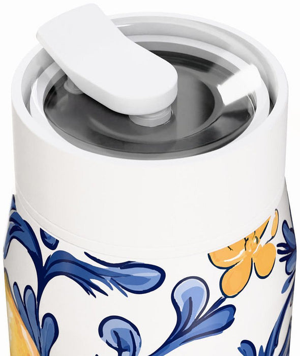 Термочаша със сламка Estia Lens - Amalfi Coast, 360 ml
