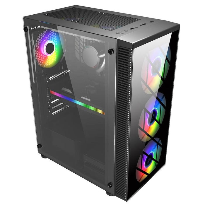 Компютър Estillo 5700X 5060 TI , AMD Ryzen 7 5700X OCTA CORE , 1000GB SSD , 32GB DDR4 3600MHz , ZOTAC GeForce RTX 5060 Ti Twin Edge OC 16GB GDDR7