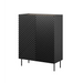 Етажерка 2D2SZ ONDA 98x45x127 черна