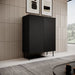 Етажерка 2D2SZ ONDA 98x45x127 черна