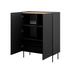 Етажерка 2D2SZ ONDA 98x45x127 черна
