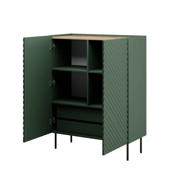 Етажерка 2D2SZ ONDA 98x45xH127 зелена)