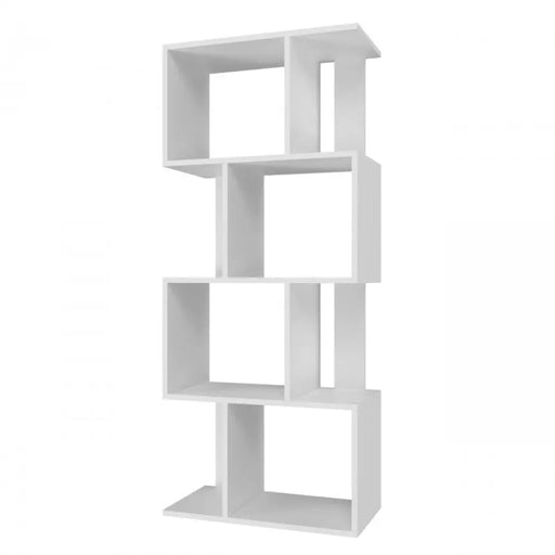 Етажерка FIESTA 4P 59.5x30x140 см бяла