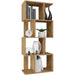 Етажерка FIESTA 4P 59.5x30x140 см занаятчийски дъб