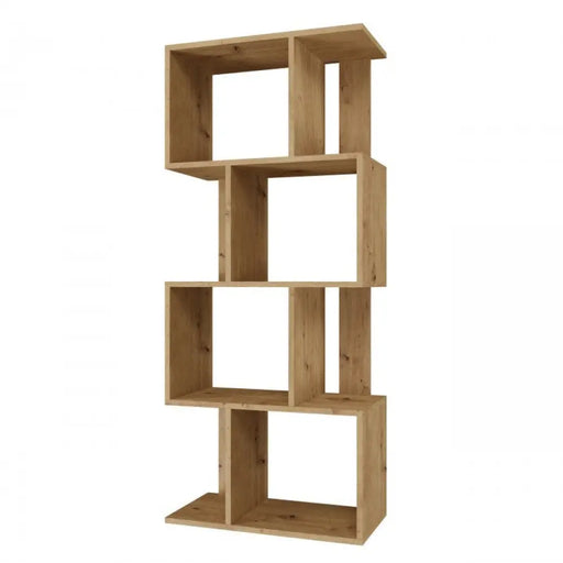 Етажерка FIESTA 4P 59.5x30x140 см занаятчийски дъб
