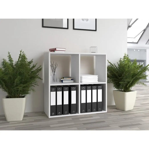 Етажерка за хол Topeshop MALAX 2X2 BIEL