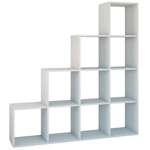 Етажерка за хол Topeshop STEP BIEL 4X4