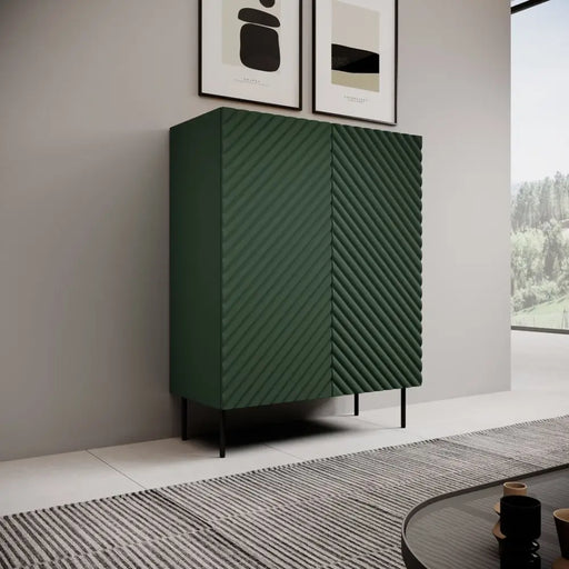 Етажерка 2D2SZ ONDA 98x45xH127 зелена)