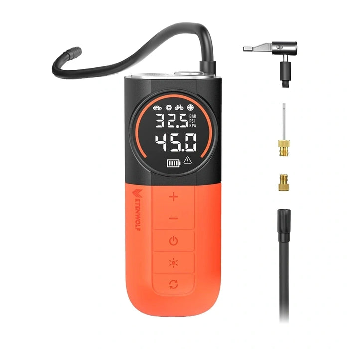 Etenwolf S1 Автомобилен въздушен компресор, 11.03 bar, 5200 mAh