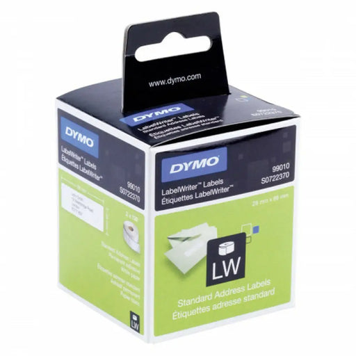 Етикети за принтер Dymo S0722370 89x28 mm Бял