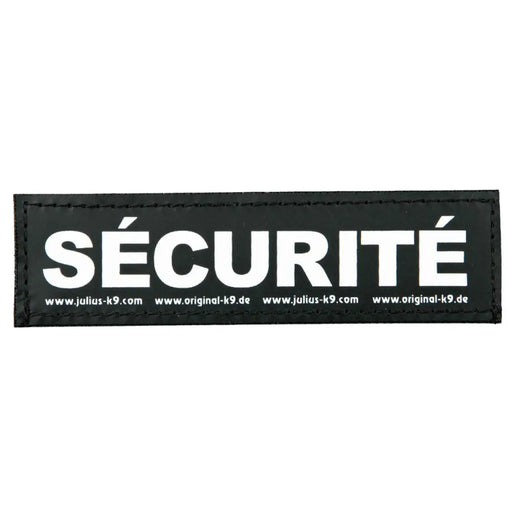 Етикети за сбруя Julius K9 SECURITE S