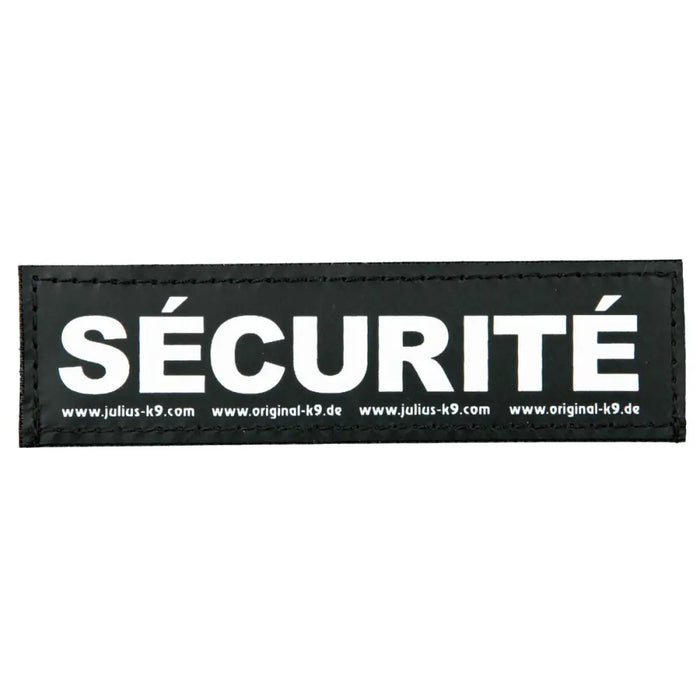 Етикети за сбруя Julius K9 SECURITE S