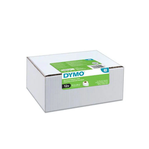 Етикети за принтер Dymo 2093091 Бял Черен/Бял (12 броя)