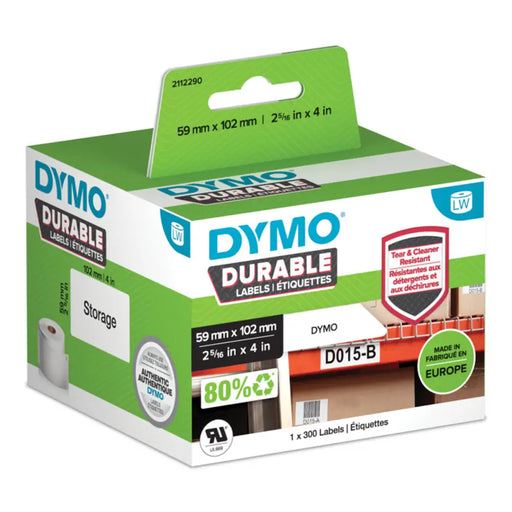 Етикети за принтер Dymo Durable Бял