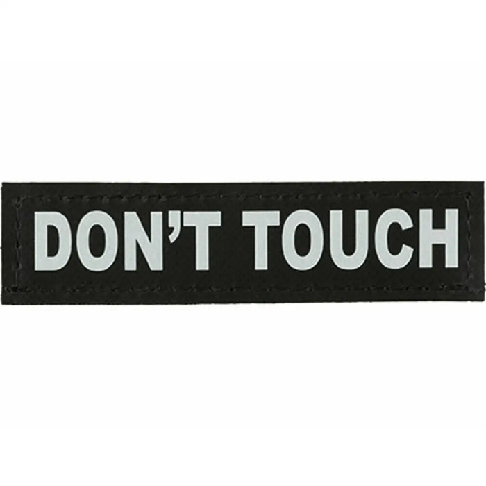Етикети за сбруя Julius K9 DON’T TOUCH XS (2 броя)