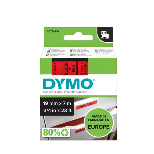 Етикети за принтер Dymo S0720870 Червен 7 m