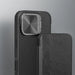 Etui Nillkin Qin Prop кожен iPhone 16 (черен)