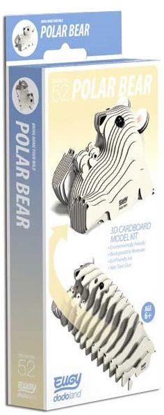 3D фигурка за сглобяване Еugy - Полярна мечка