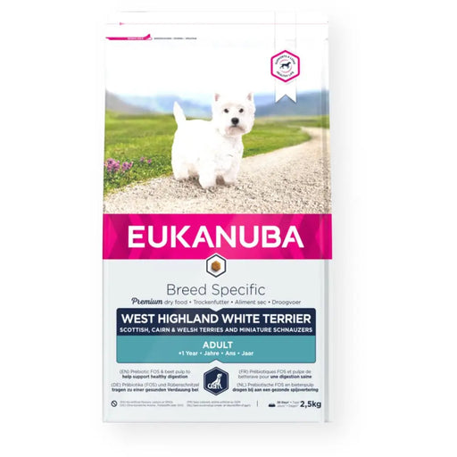 Eukanuba BREED SPECIFIC 2,5 кг възрастни пиле Турция