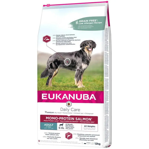 EUKANUBA Daily Care Adult Mono Protein Salmon - суха храна