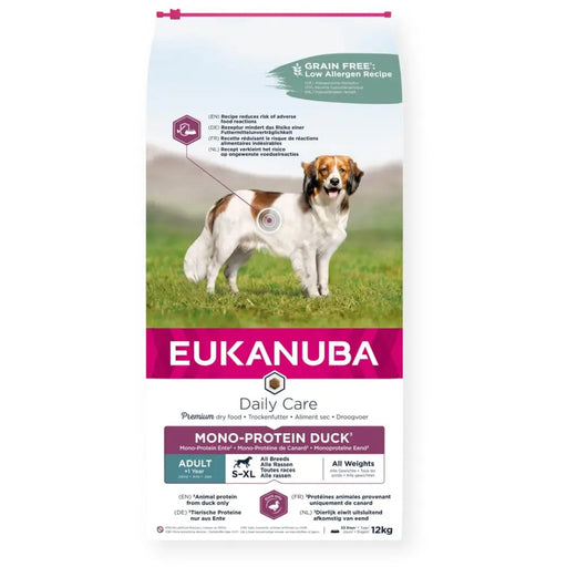 EUKANUBA Daily Care Mono-Protein Adult All Breed Duck