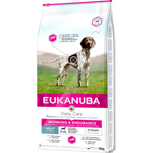 EUKANUBA Daily Care Working & Endurance - суха храна