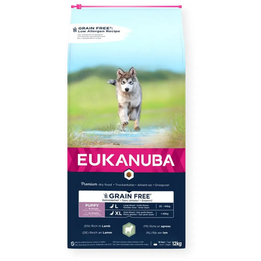 EUKANUBA Grain Free Puppy Large&Giant Lamb - суха храна