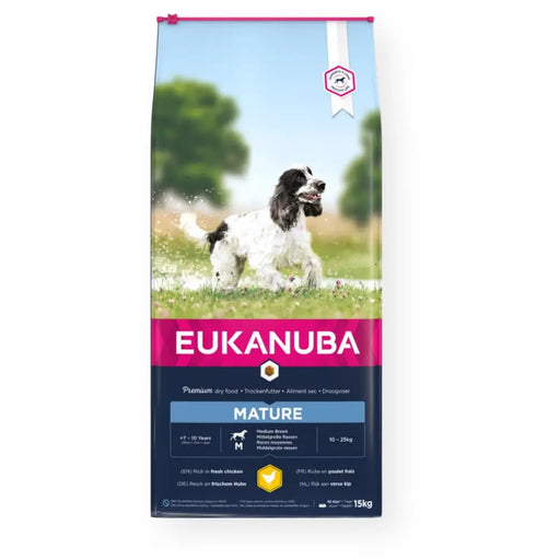 Eukanuba MATURE 15 кг Пиле за възрастни