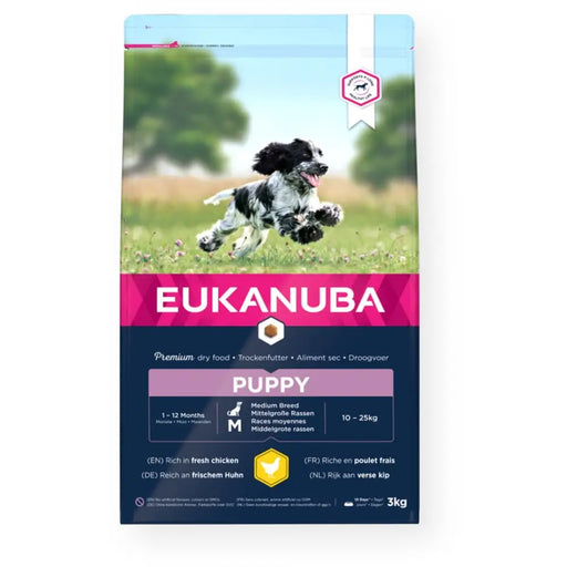 Eukanuba PUPPY Пиле 3 кг
